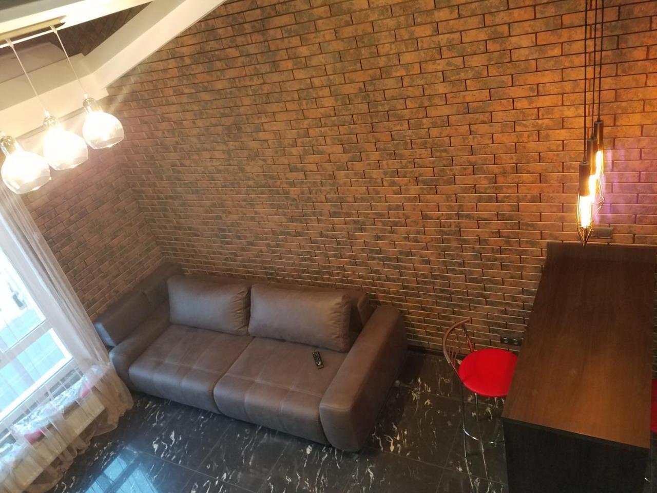 ハルキウВ Стиле Loft 2Ухэтажная Квартира.アパートメント エクステリア 写真